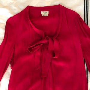 Kate Spade hot pink blouse
